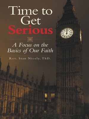 cover image of Time to Get Serious